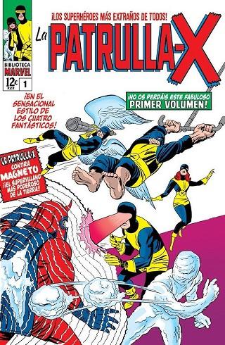 Biblioteca Marvel: La Patrulla-X #01. 1963-64 | 9788411503327 | Lee, Stan / Kirby, Jack | Librería online de Figueres / Empordà