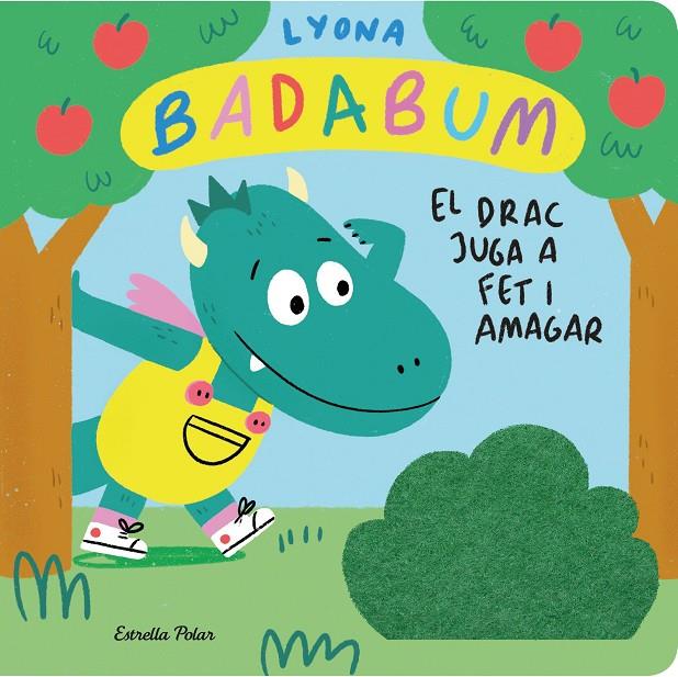 BADABUM. El drac juga a fet i amagar. Llibre amb solapes de roba | 9788413896489 | Lyona | Llibreria online de Figueres i Empordà