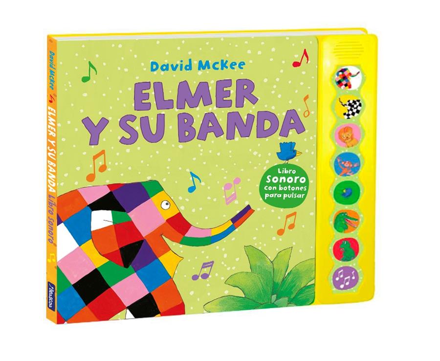 Elmer y su banda (Elmer. Libro de sonidos) | 9788448855383 | McKee, David | Llibreria online de Figueres i Empordà