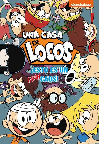 ¡Esto es un gran caos! (Una casa de locos. Cómic) | 9788448852986 | Nickelodeon | Librería online de Figueres / Empordà