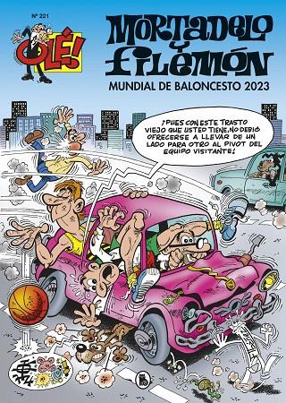 Mundial de baloncesto 2023 (Olé! Mortadelo #221) | 9788402429773 | Ibáñez, Francisco | Llibreria online de Figueres i Empordà