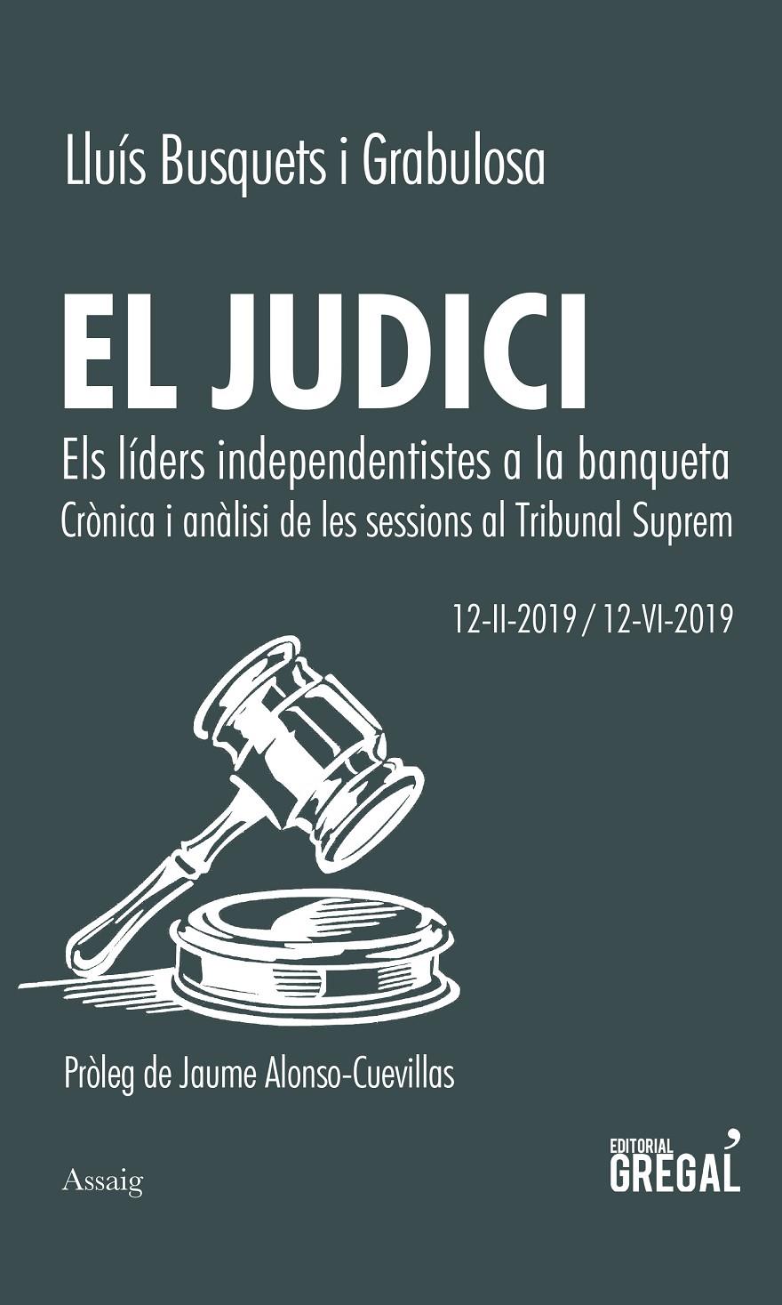 El judici | 9788417660833 | Busquets i Grabulosa, Lluís | Llibreria online de Figueres i Empordà