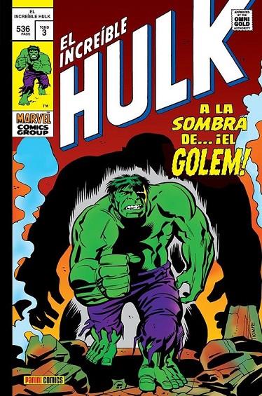 EL INCREÍBLE HULK OMNIGOLD # 03 A LA SOMBRA DE... ¡EL GÓLEM! | 9788411506816 | Lee, Stan / Thomas, Roy / Trimpe, Herb | Llibreria online de Figueres i Empordà