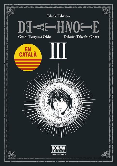 DEATH NOTE BLACK EDITION CATALA #03 | 9788467961478 | Ohba, Tsugumi/Obata, Takeshi | Llibreria online de Figueres i Empordà