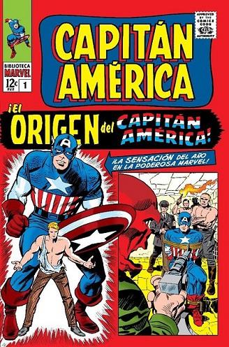 Biblioteca Marvel: Capitán América #01. 1964-65 | 9788411506106 | Lee, Stan / Kirby, Jack | Librería online de Figueres / Empordà