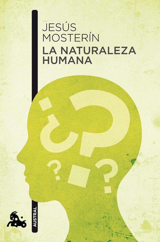 La naturaleza humana | 9788467037791 | Mosterín, Jesús | Llibreria online de Figueres i Empordà