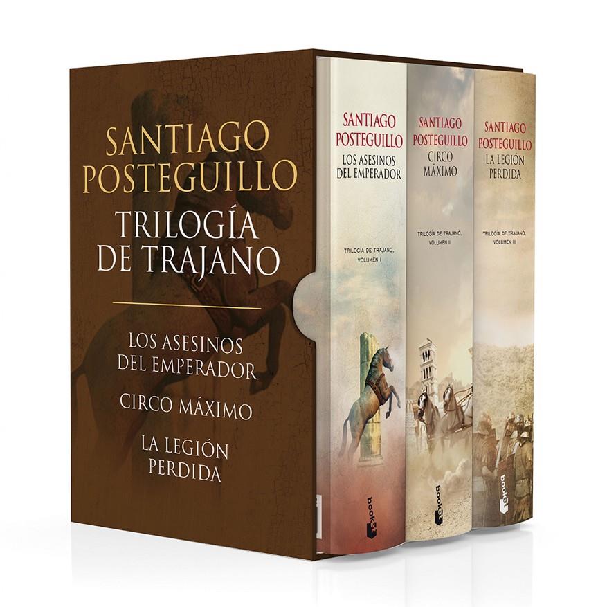 Estuche Trilogía de Trajano | 9788408197423 | Posteguillo, Santiago | Llibreria online de Figueres i Empordà