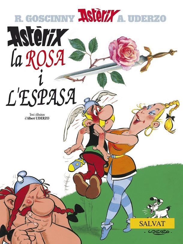 Astèrix, la rosa i l ' espasa | 9788434568617 | Uderzo, Albert | Librería online de Figueres / Empordà