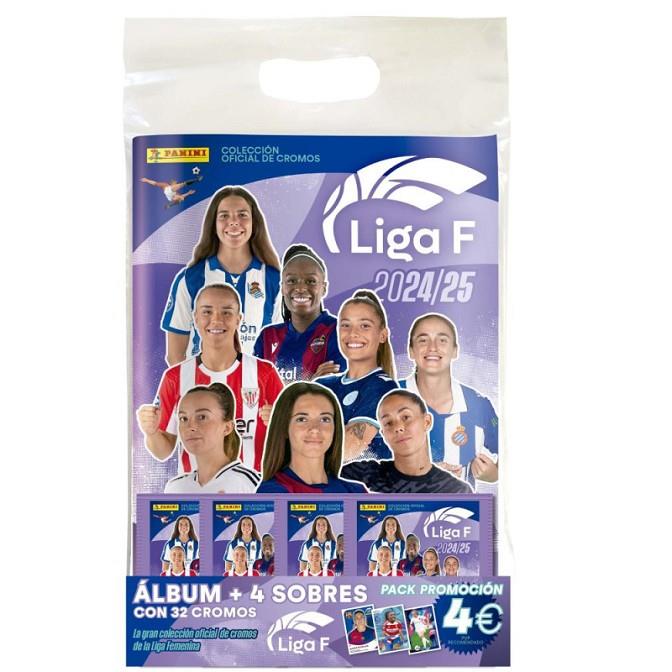 Liga Femenina 2024-2025 Starter Pack Álbum y 4 Sobres de Cromos | 9788427874183 | Librería online de Figueres / Empordà