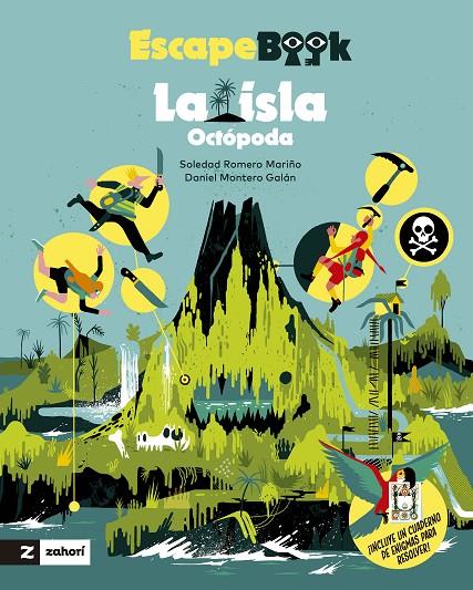 Escape Book La isla Octópoda | 9788419889324 | Romero Mariño, Soledad | Llibreria online de Figueres i Empordà