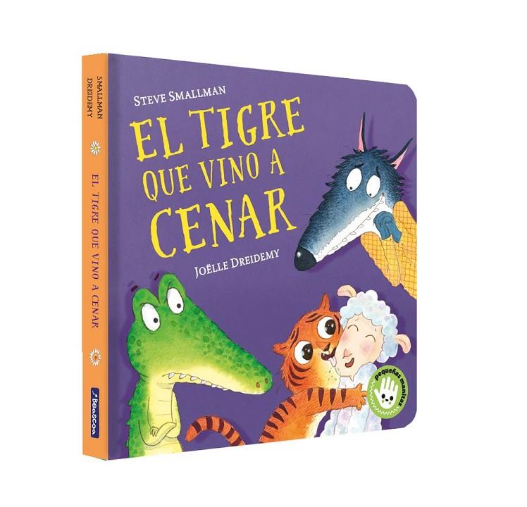 El tigre que vino a cenar (La ovejita que vino a cenar. Pequeñas manitas) | 9788448859640 | Smallman, Steve/Dreidemy, Joëlle | Llibreria online de Figueres i Empordà