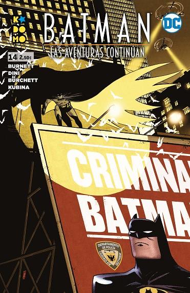 Batman: Las aventuras continúan #14 | 9788419351982 | Dini, Paul/Burnett, Alan | Librería online de Figueres / Empordà