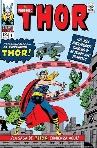 Biblioteca Marvel: El poderoso Thor #01 | 9788411501583 | Librería online de Figueres / Empordà