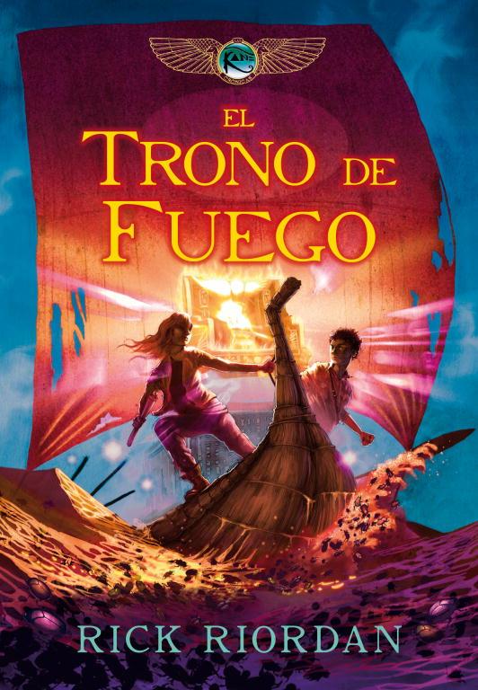 El trono de fuego (Las crónicas de los Kane #02) | 9788484418771 | Riordan, Rick | Llibreria online de Figueres i Empordà