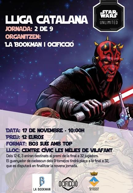 Inscripció 2a Jornada Lliga Catalana SWU - Star Wars Unlimited | SWU | Llibreria online de Figueres i Empordà