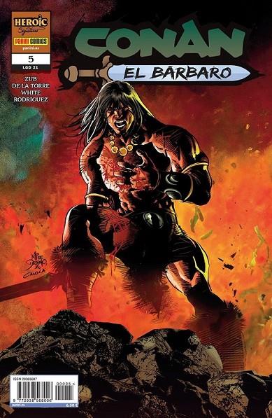 CONAN EL BARBARO #05 | 977293856800600005 | Zub, Jim / De la Torre, Roberto | Llibreria online de Figueres i Empordà