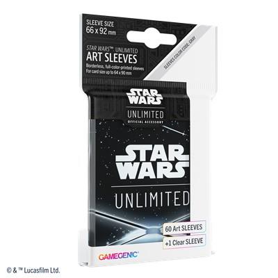 STAR WARS: UNLIMITED ART SLEEVES CARD BACK BLACK - FUNDES CARTES | 4251715416662 | Llibreria online de Figueres i Empordà