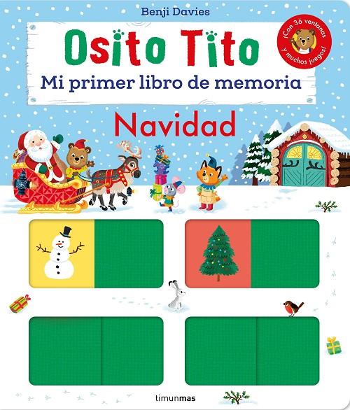 Osito Tito. Mi primer libro de memoria. Navidad | 9788408287506 | Davies, Benji | Llibreria online de Figueres i Empordà