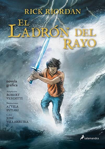 El ladrón del rayo (Percy Jackson y los dioses del Olimpo [novela gráfica] #01) | 9788498386103 | Riordan, Rick | Llibreria online de Figueres i Empordà