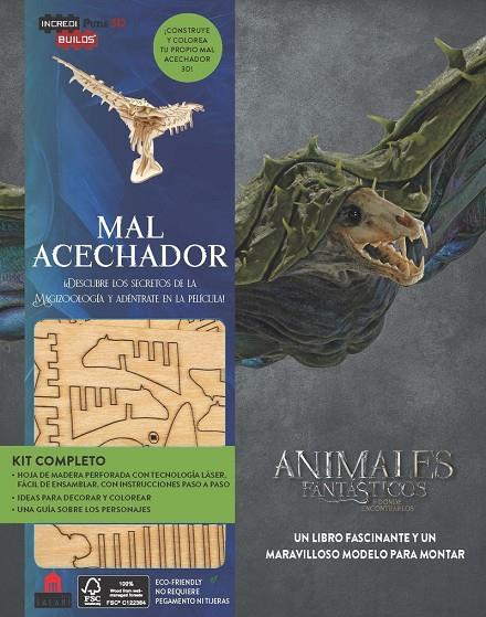 INCREDIBUILDS ANIMALES FANTASTICOS MAL ACECHADOR | 9788893670128 | Varios autores | Llibreria online de Figueres i Empordà