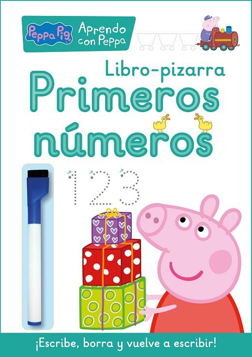 Primeros números (Libro-pizarra) (Aprendo con Peppa Pig) | 9788448859084 | Hasbro,/Eone, | Llibreria online de Figueres i Empordà