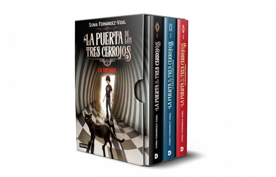 Estuche trilogía La puerta de los tres cerrojos | 9788408218227 | Fernández-Vidal, Sónia | Librería online de Figueres / Empordà