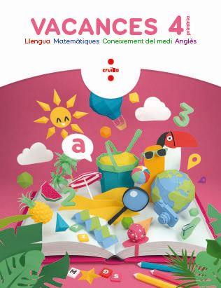 4EP QUADERN VACANCES 2018 (llengua, mates, medi, anglès) | 9788466144292 | BK Publishing,/Arosa Santos, Catalina/Canyelles Roca, Anna | Librería online de Figueres / Empordà