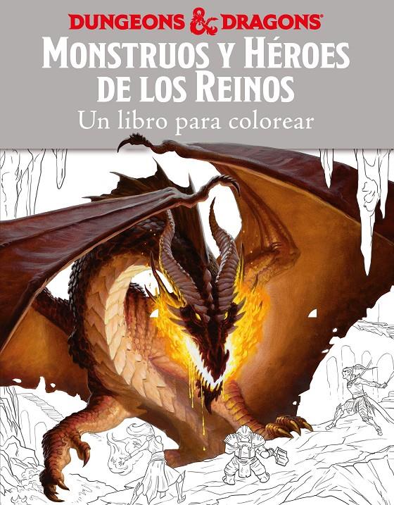 Monstruos y héroes de los reinos. Un libro para colorear | 9788445004180 | Matt Forbeck/Kirsty Walters | Llibreria online de Figueres i Empordà