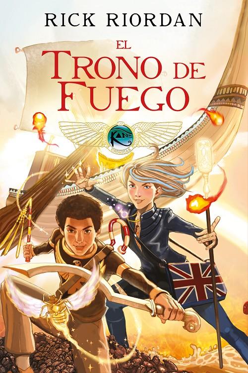 El trono de fuego (Las crónicas de los Kane [cómic] #022) | 9788417460891 | Riordan, Rick | Librería online de Figueres / Empordà