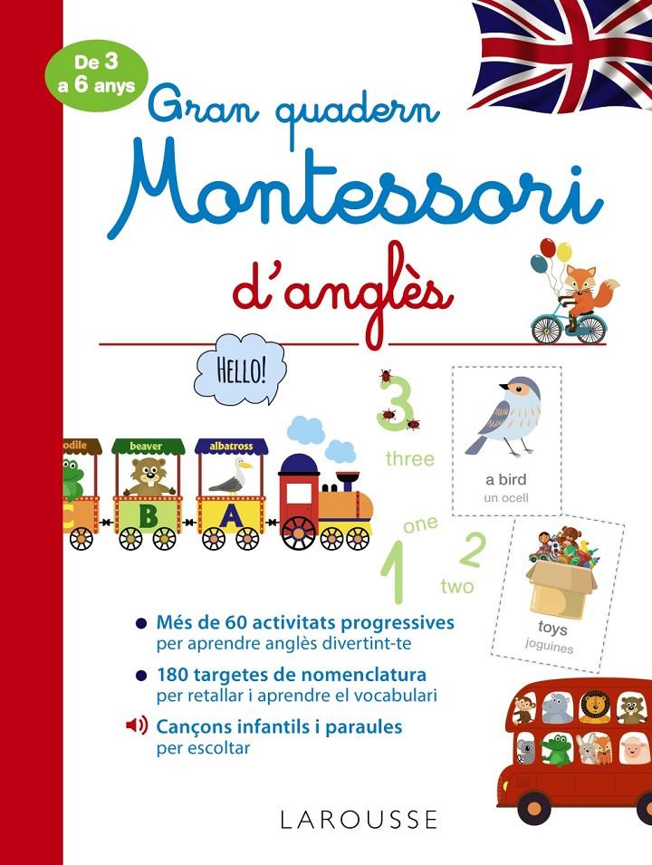 Gran quadern Montessori d'anglès | 9788418100284 | Larousse Editorial | Librería online de Figueres / Empordà