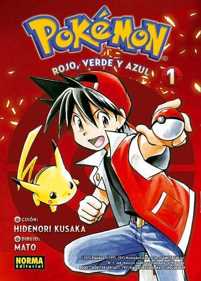 POKEMON #01. ROJO, VERDE Y AZUL 1 (NUEVO PVP) | 9788467964974 | KUSAKA, HIDENORI/YAMAMOTO, SATOSHI | Librería online de Figueres / Empordà