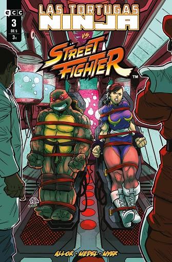 Las Tortugas Ninja vs. Street Fighter #003 de 5 | 9788419972941 | Allor, Paul | Llibreria online de Figueres i Empordà