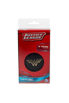 LOGO WONDER WOMAN JLA LLAVERO METAL DORADO KEYCHAIN UNIVERSO DC | 8435450209277 | Llibreria online de Figueres i Empordà