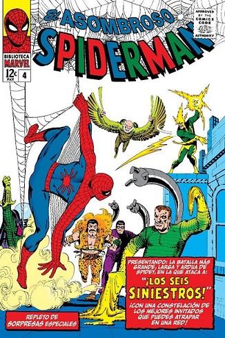 Biblioteca Marvel: El Asombroso Spiderman #04. 1964 - 1965 | 9788411505215 | Lee, Stan / Ditko, Steve | Llibreria online de Figueres i Empordà