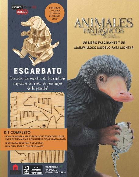 INCREDIBUILDS ANIMALES FANTASTICOS ESCARBATO | 9788893670111 | Varios autores | Llibreria online de Figueres i Empordà