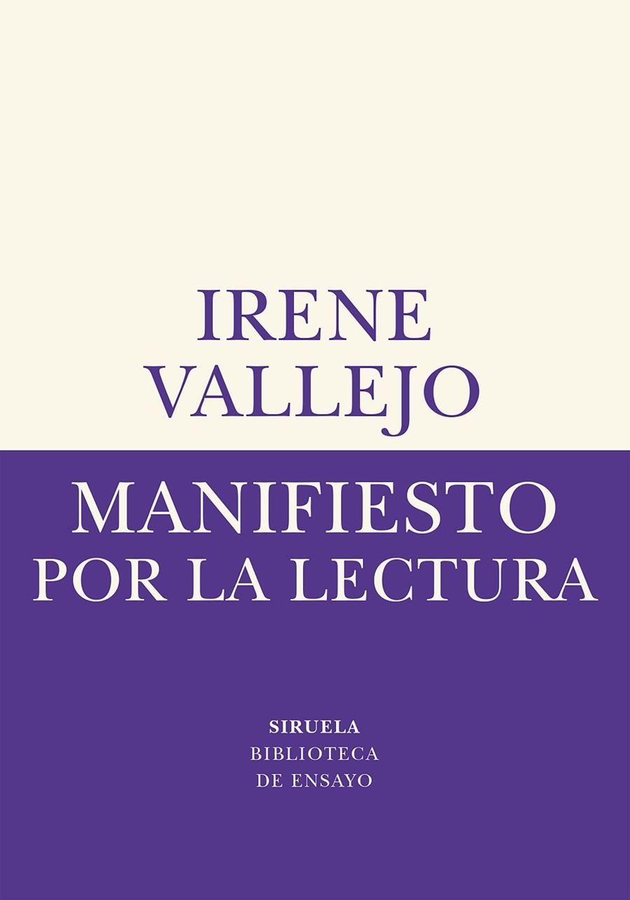 Manifiesto por la lectura | 9788419744593 | Vallejo, Irene | Librería online de Figueres / Empordà