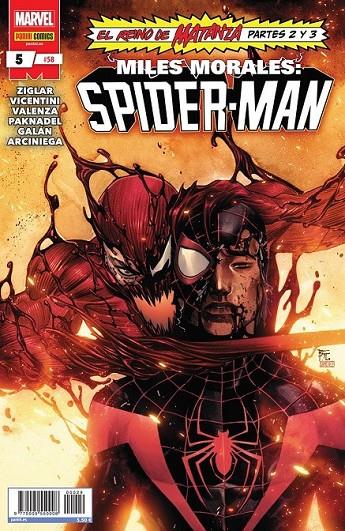 MILES MORALES: SPIDER-MAN #029  (SPIDER-MAN #005) | 977000555000800029 | CODY ZIGLAR - ALEX PAKNADEL - FRANCESCO MANNA - FEDERICO VICENTINI | Llibreria online de Figueres i Empordà