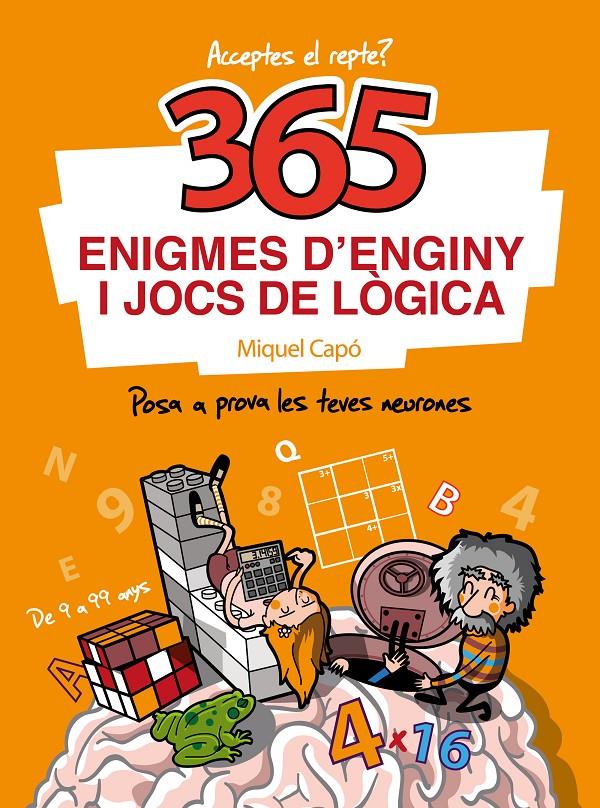 365 enigmes d'enginy i jocs de lògica | 9788418057595 | Capó, Miquel | Llibreria online de Figueres i Empordà