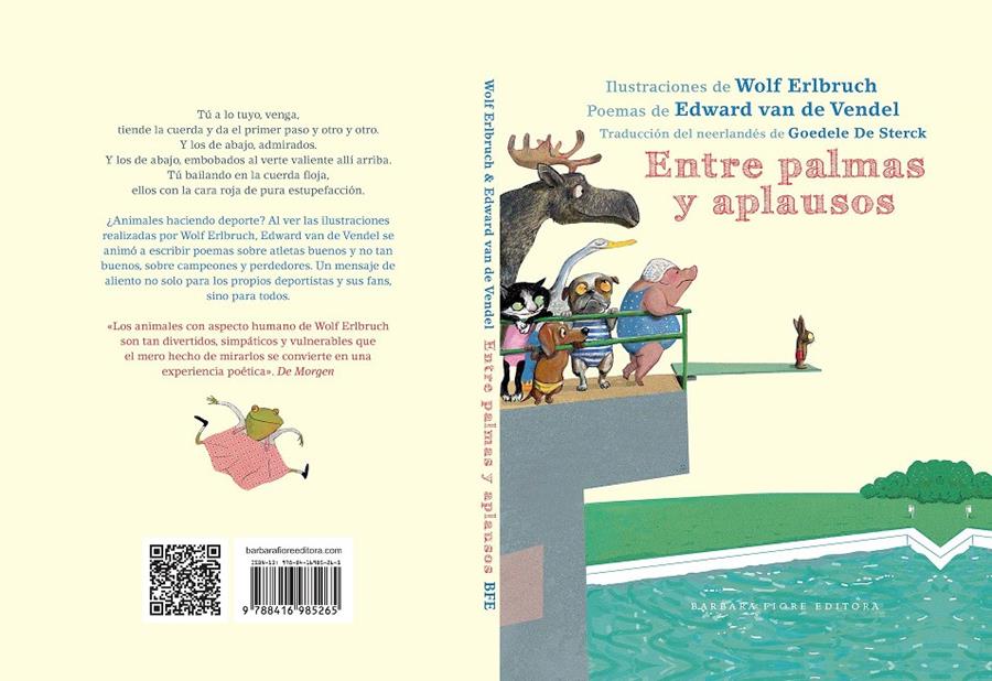 Entre palmas y aplausos | 9788416985265 | van de Vendel, Edward | Librería online de Figueres / Empordà