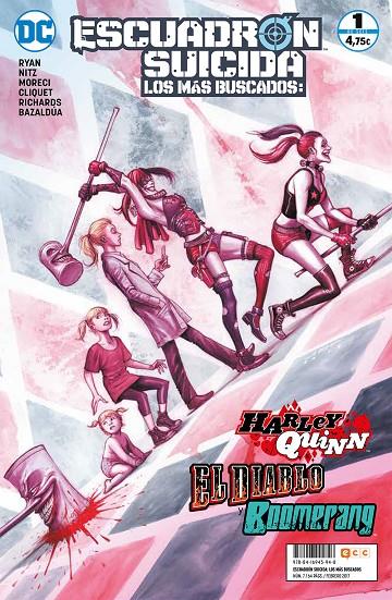 Escuadrón Suicida: Deadshot/Katana - Los más buscados núm. 07 | 9788416945948 | Moreci, Michael/Nitz, Jai/Ryan, Sean | Librería online de Figueres / Empordà