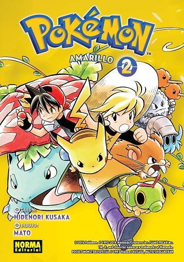 POKEMON #04. AMARILLO 02 (NUEVO PVP) | 9788467964998 | KUSAKA, HIDENORI/MATO | Librería online de Figueres / Empordà