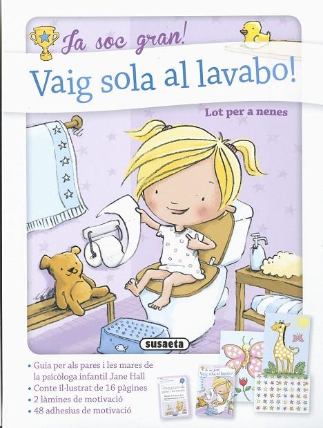 Vaig sola al lavabo! | 9788411962889 | Hall, Janet/Gilmour, Rebecca/Giuleri, Anne | Llibreria online de Figueres i Empordà