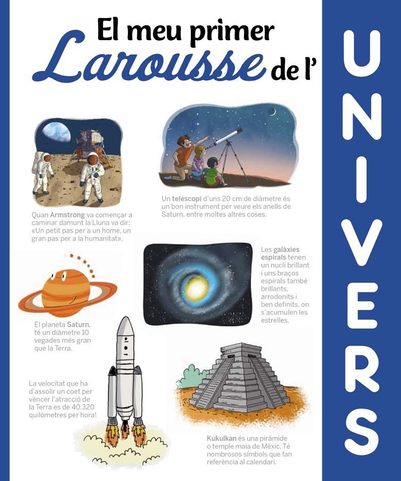 El meu primer Larousse de l'univers | 9788417273613 | Larousse Editorial / Judit Frigola | Llibreria online de Figueres i Empordà