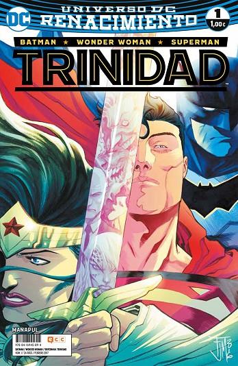 Batman/Superman/Wonder Woman: Trinidad núm. 01 (Renacimiento) | 9788416945894 | Manapul, Francis | Llibreria online de Figueres i Empordà