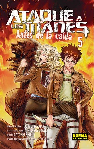 ATAQUE A LOS TITANES. ANTES DE LA CAÍDA #05 | 9788467922479 | Isayama, Hajime | Llibreria online de Figueres i Empordà